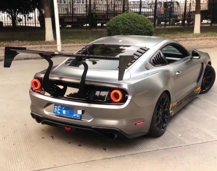 Стильный спойлер для заднего крыла RBT GT из настоящего углеродного волокна FORD MUSTANG