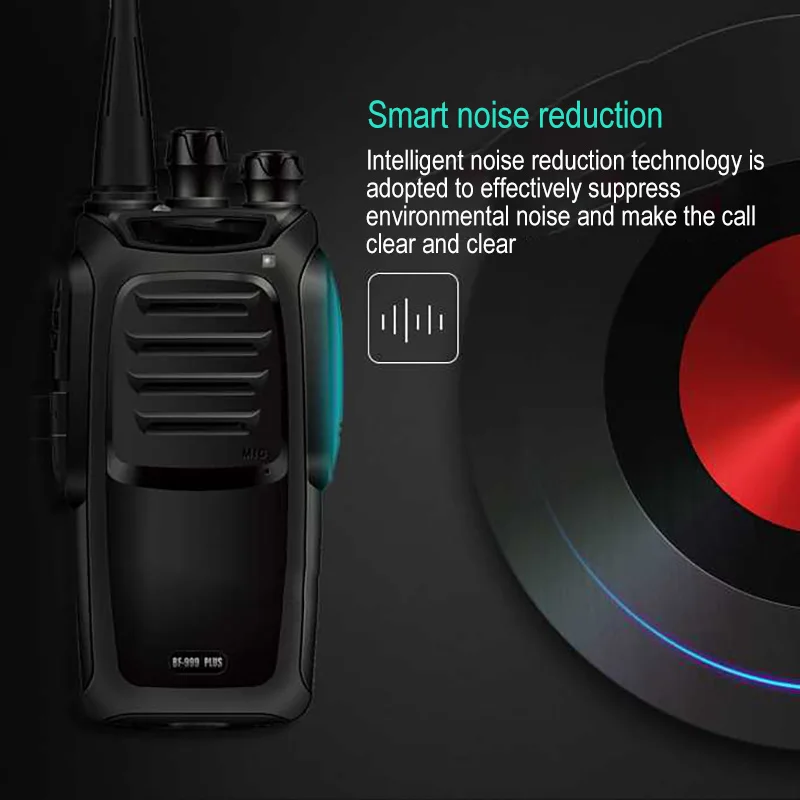 Портативная рация 5 Вт высокая мощность Двухдиапазонная портативная UHF