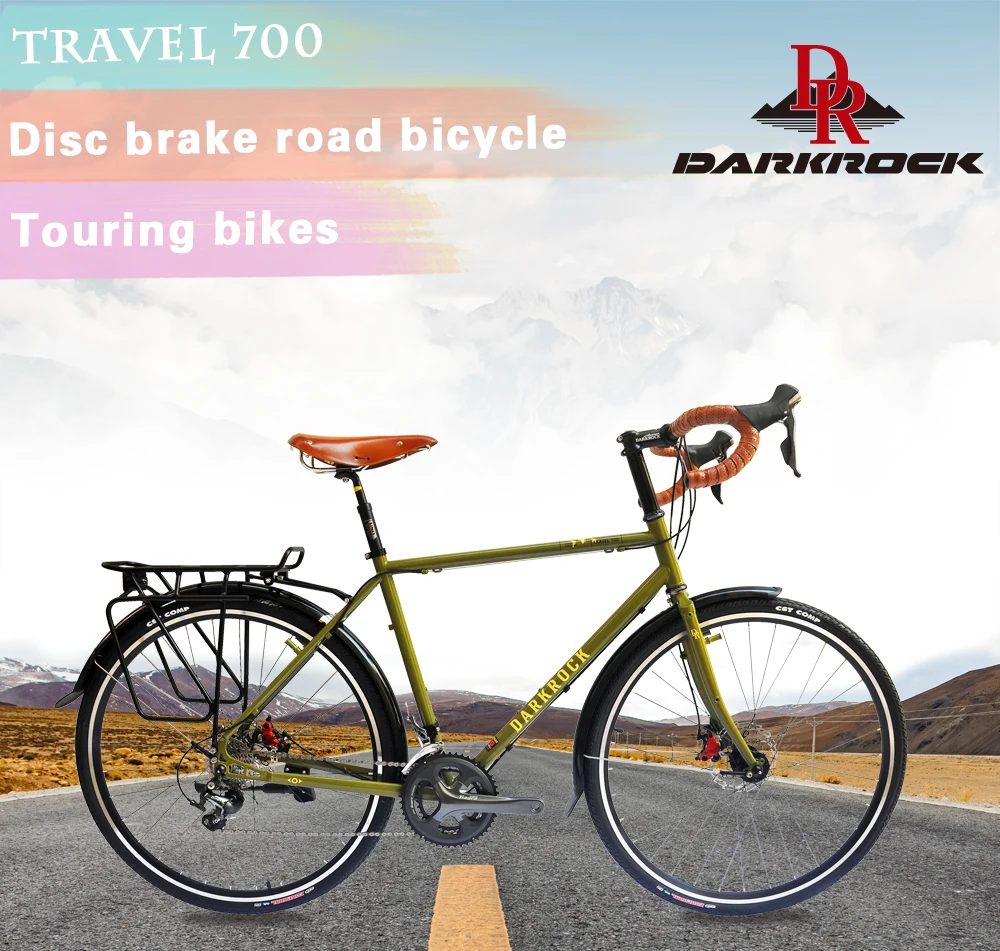Darkrock Super Travel 700c Touring Bike 