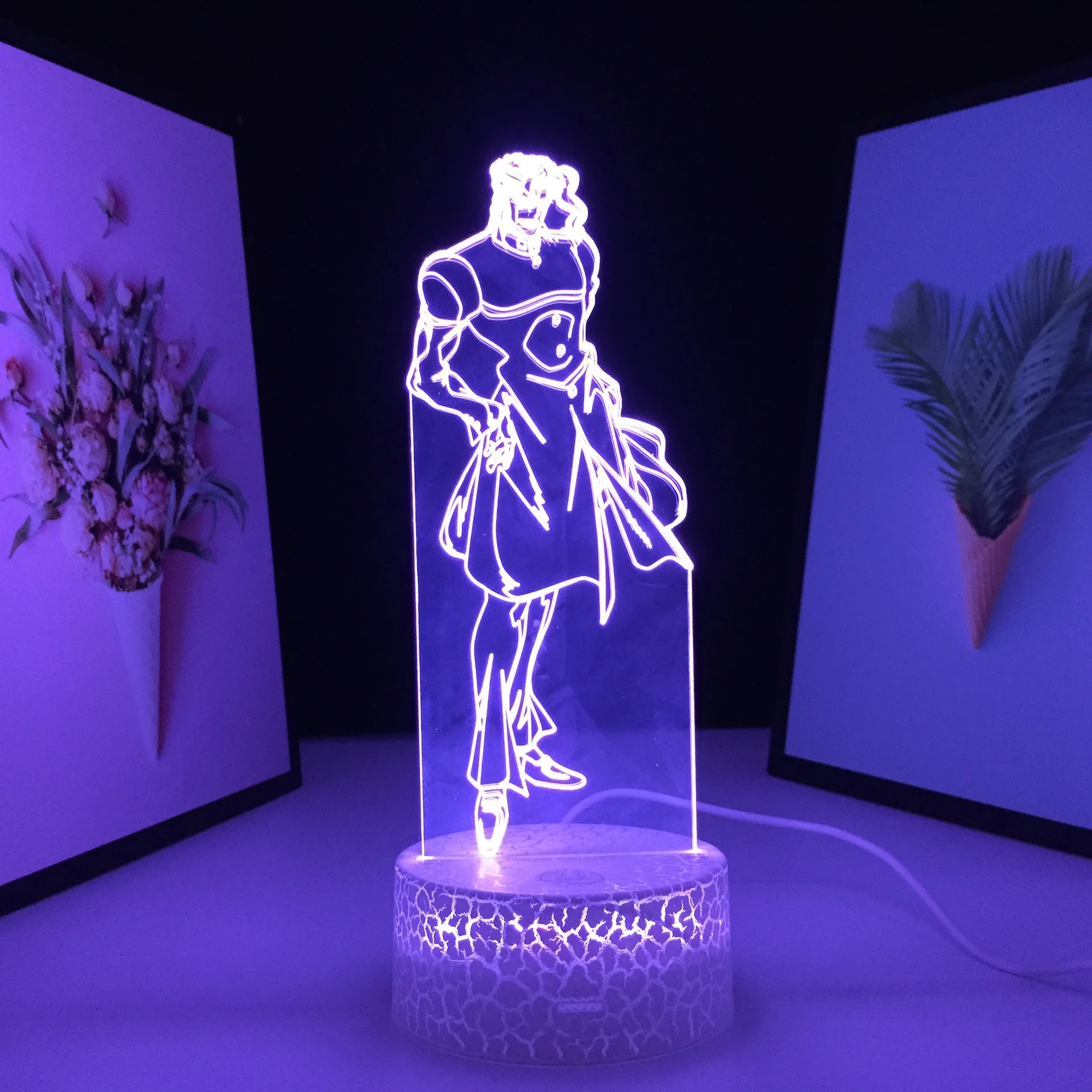 Периферийные устройства для анимации светодиодный ночсветильник 3D 7 цветов с