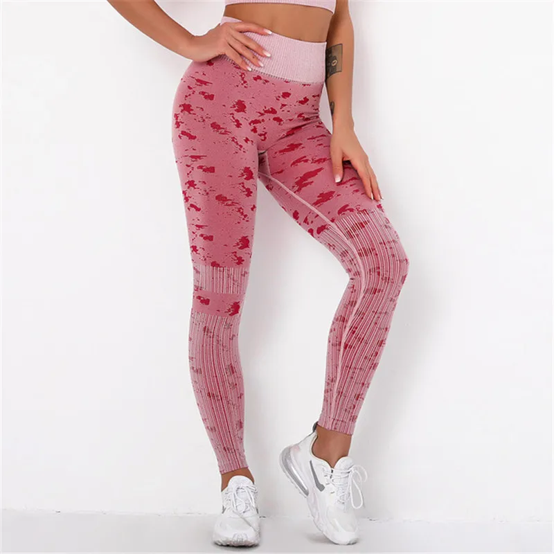 

New Yoga Pants High Waist Seamless Leggings Slim Sexy Sport Women Fitness Running Energy Elastic Trousers Gym Girl Tights