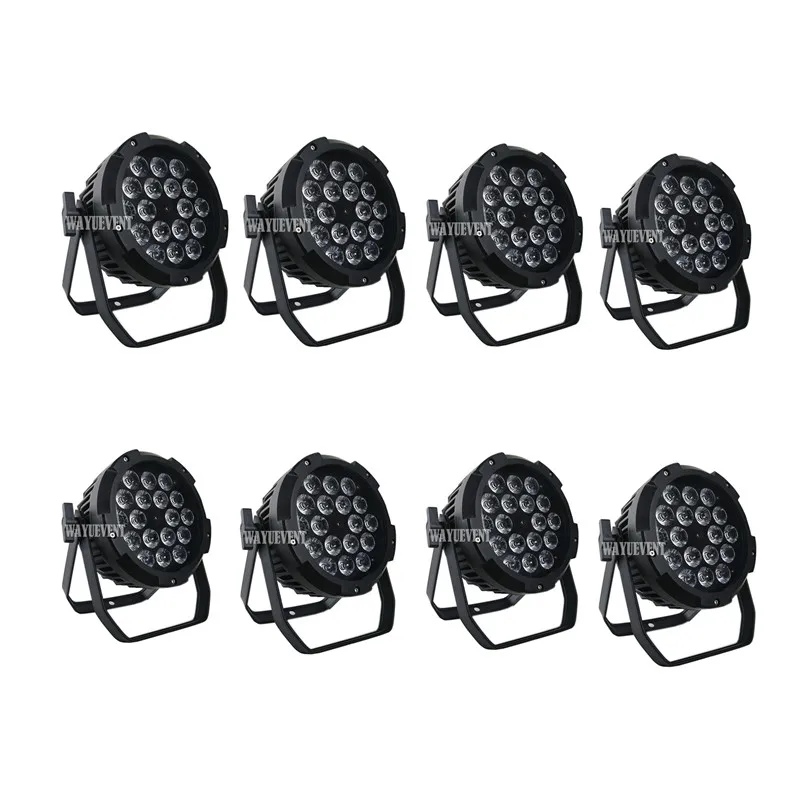 8pcs / lot 18x10W RGBW 4IN1 18X12W IP65 waterproof led Par Lights LED Parcan DMX control stage DJ equipment disco lights | Лампы и