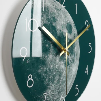 

Creative Fashion Glass Wall Clock Modern Luxury Wall Mirror Silent Clocks Wall Creative Wall Watch Duvar Saati Home Decor Bb50