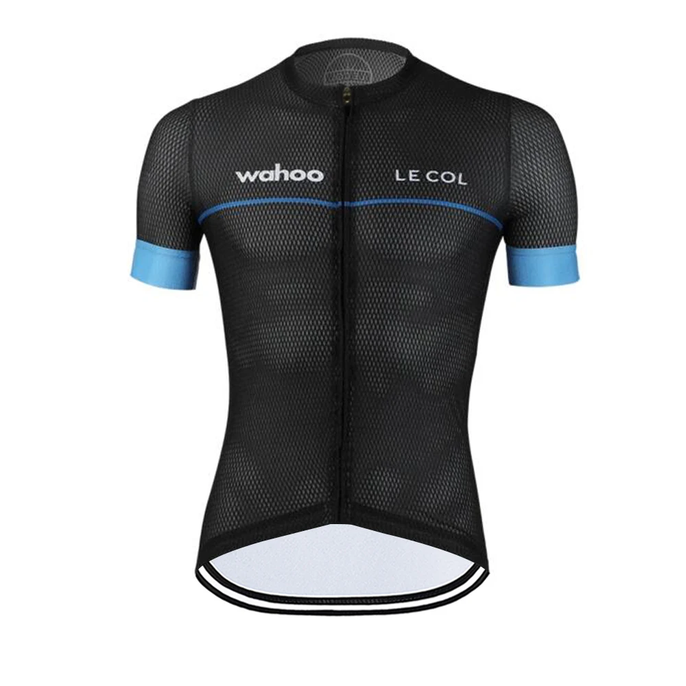 LE COL Men Short Sleeves Cycling  Jersey  Mountain Racing Cycling Tops Shirts Summer MTB Bike Wear Clothes Ropa Maillot Ciclismo