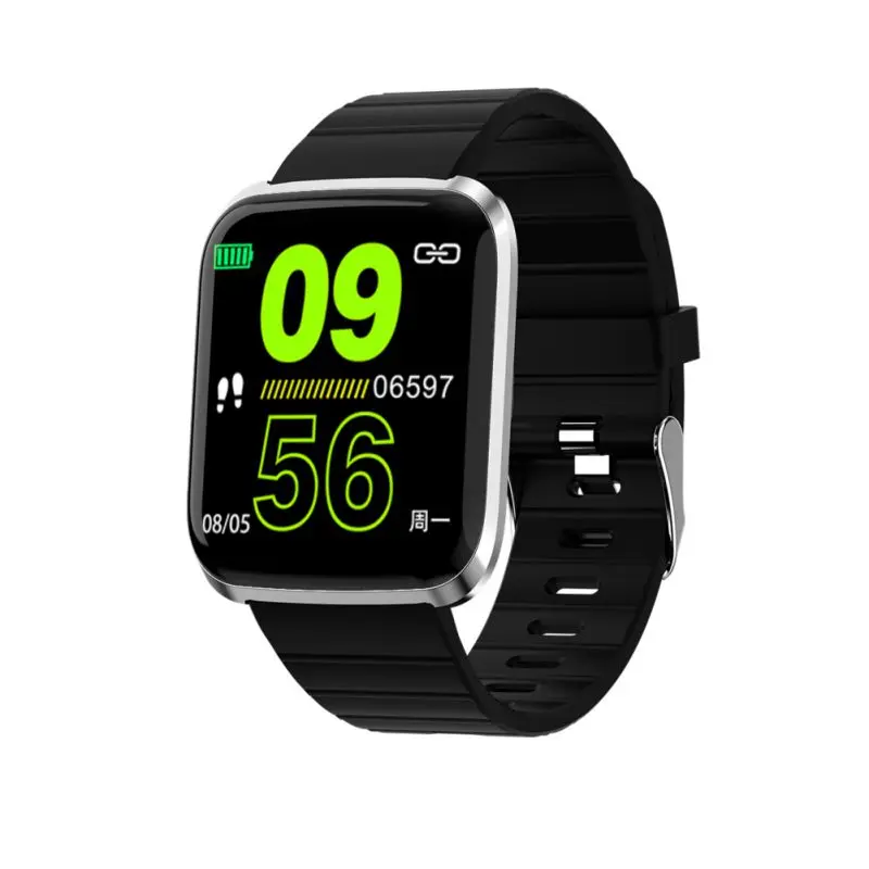 116 PRO цветной экран умный Браслет Bluetooth Смарт часы Браслет фитнес-трекер монитор сердечного ритма для Android IOS
