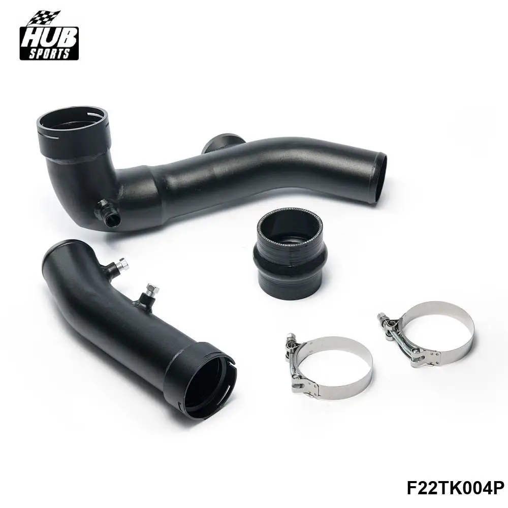 Черный комплект для охлаждения труб IntakeTurbo BMW F20 F30 M135i M235i 335i 435i N55 3 0 T|bmw charge pipe|charge