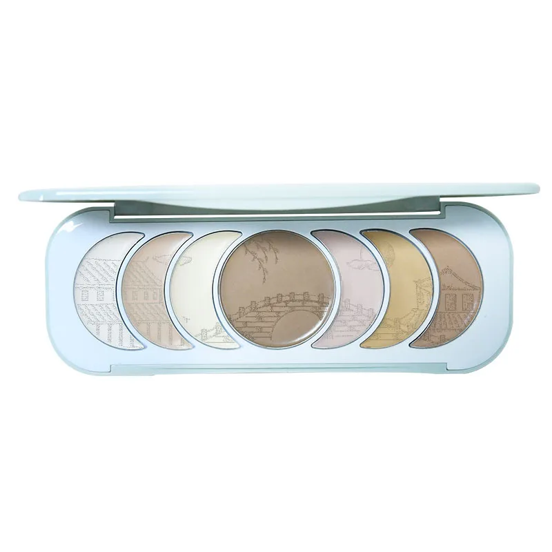 

Free shipping Seven-color concealer eyes face tears dark circles facial spots acne marks blemishes and blemishesmakeupconcealer