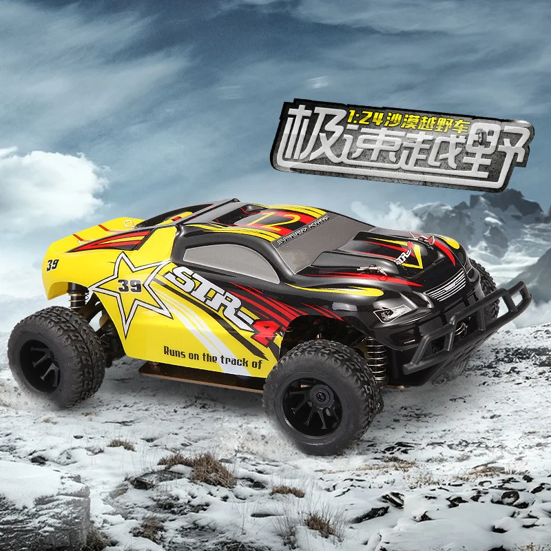 

Weili A222 1: 24 Four-Wheel Drive Remote Control High-Speed Car 2.4G Remote Control Speed Desert Off-road Drift Racing Car