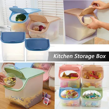 

Kitchen Rice Fruit Storage Box Barrel Grain Large Capacity Dry Grain Storage Container Waterproof comfortable,clean and sanitary