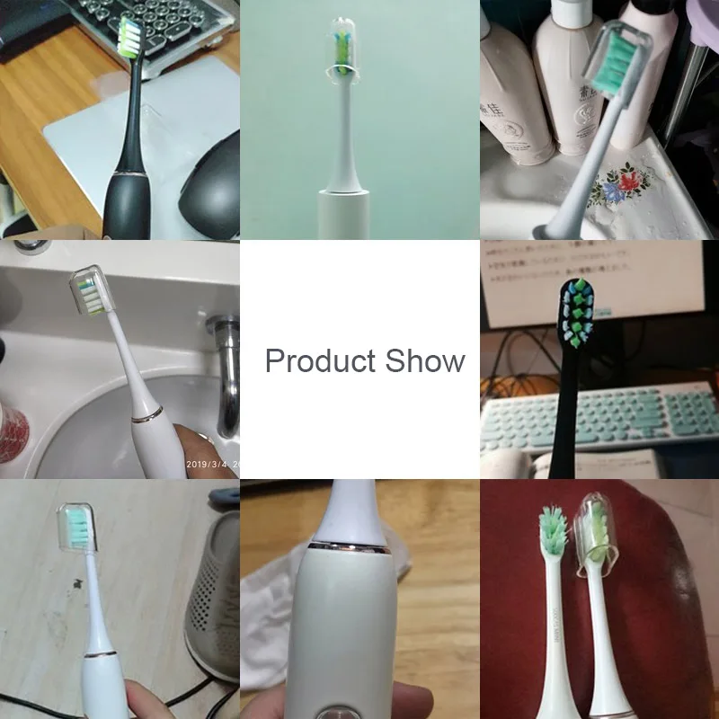 10/12 шт. сменные насадки для электрической зубной щетки xiaomi SOOCAS X3 X1 X5 SOOCARE|Насадки