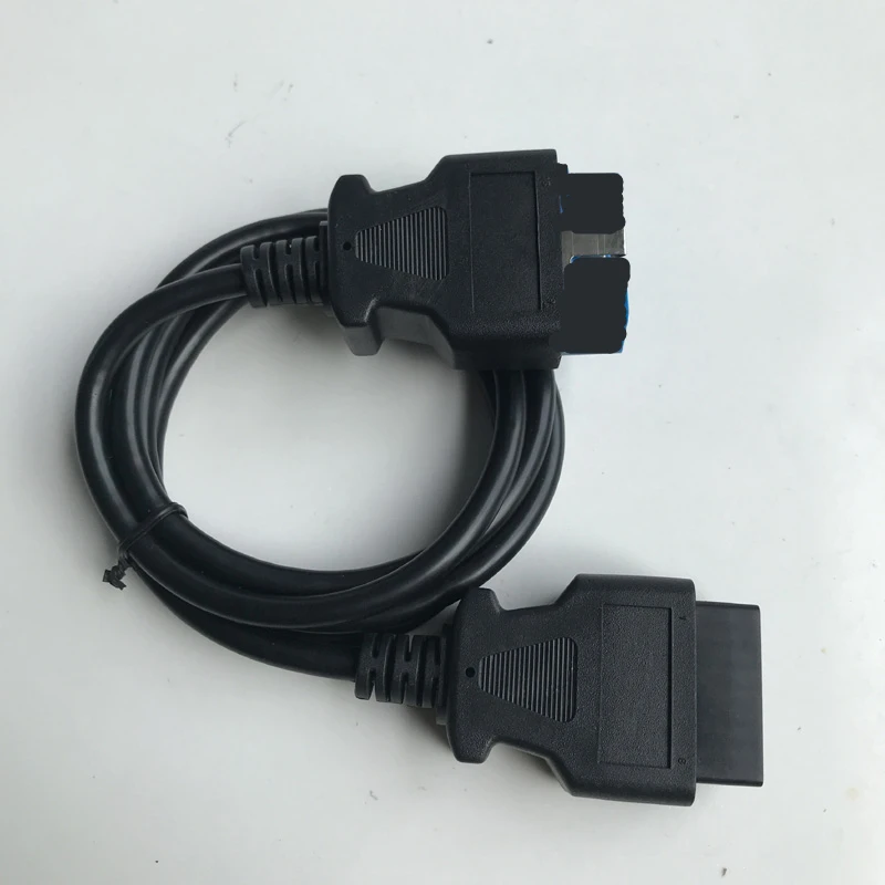 Разъем obd2 16 pin женский открытый Удлинительный кабель 1 2 м длина к obd ii