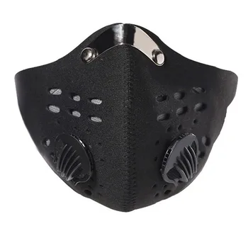

Training Mask Trenirovochnaya Mask Cycling Face Masks With Filter Half Face Carbon Bicycle Bike Mascarilla Polvo Training Masks