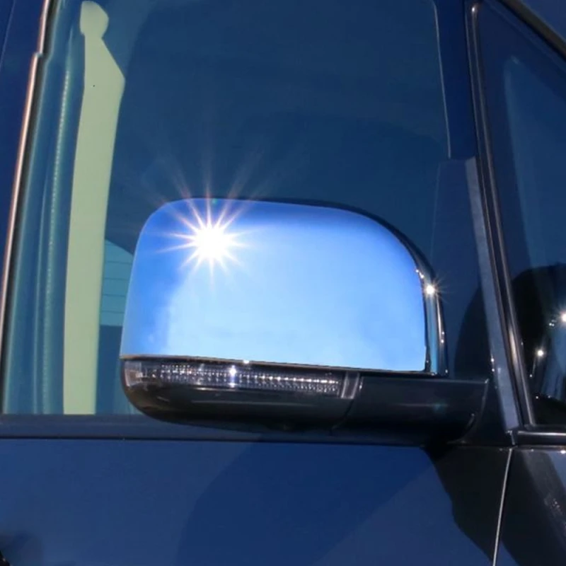 

For Mitsubishi Delica D:5 2020 ABS Decoration Car Stick Rear View Rearview Side Glass Mirror Cover Trim Frame