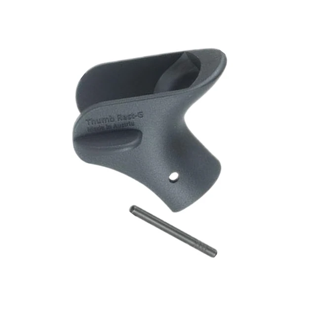 Nylon thumb rest, suitable for G-series pistol Glock accessories, tactical hunting black and brown Black