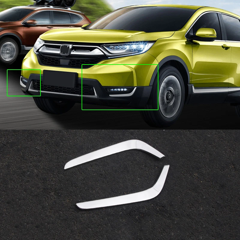 Для Honda CRV CR V 2017 2020 Аксессуары Внешние автомобильные Стайлинг ABS хром передние