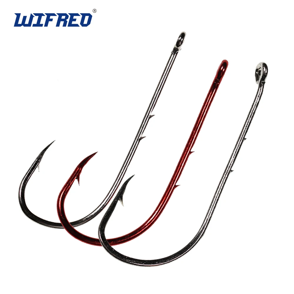 Wifreo 20/50 Barbed Fish Hook Baitholder Hard Carbon Steel Fishing
