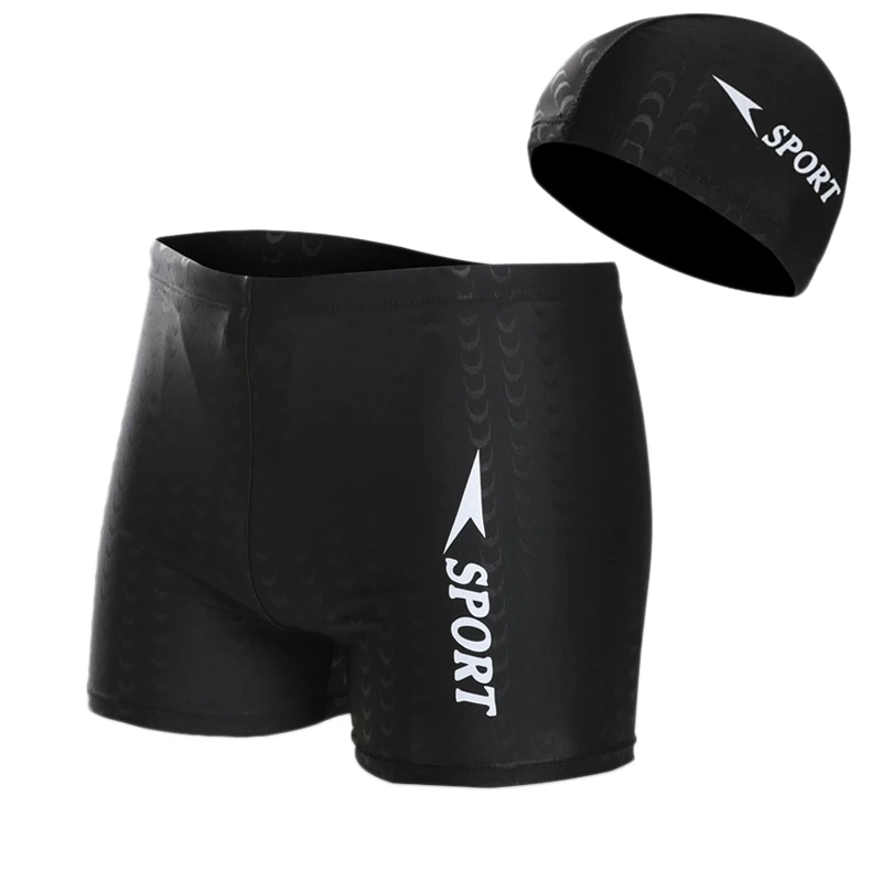 

Swimwear Men's Boxer Swim Shorts Swim Men's Tights Swim Caps