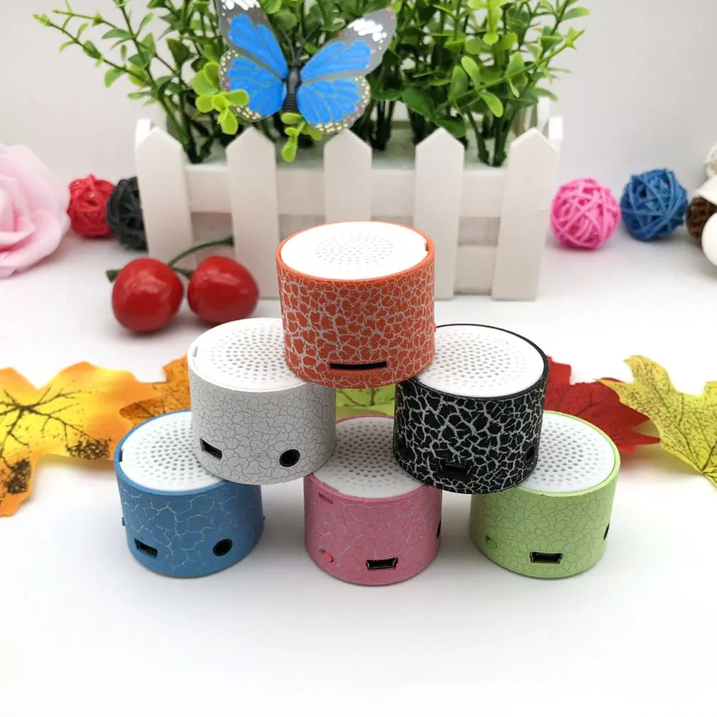 Portable Mini Stereo LowSpeakers Music Player Wireless Tf Speaker Hifi Mp3 Player Portable Speakers Subwoofer