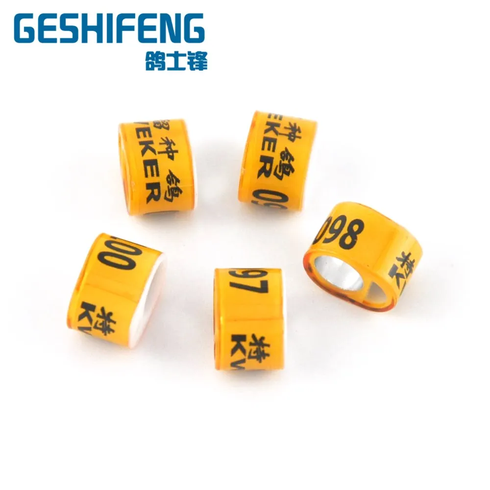 

Belgium pigeon leg bands pigeon foot rings with flag