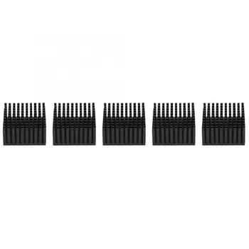 

5PCS Aluminum Heat Sink Cooling Fin Cooler Fin for Fan Board 40 x 20 x 40mm for Raspberry Pi 1/2/3 Generation