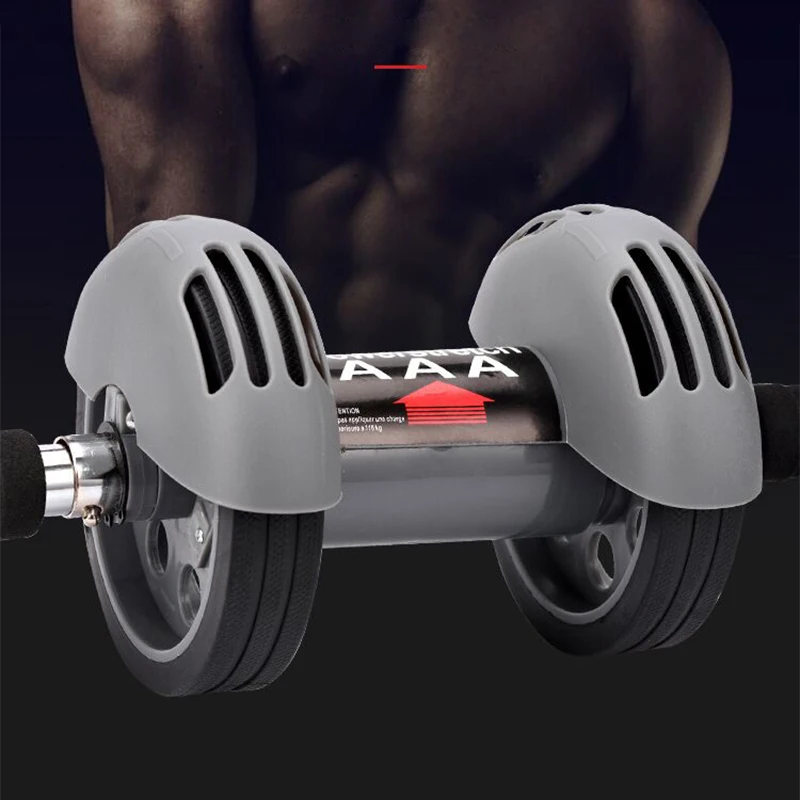 New Fitness Men And Women Home Weight Loss Big Anti-skid Abdominal Muscles Belly Abdomnal Wheel_voghion.com