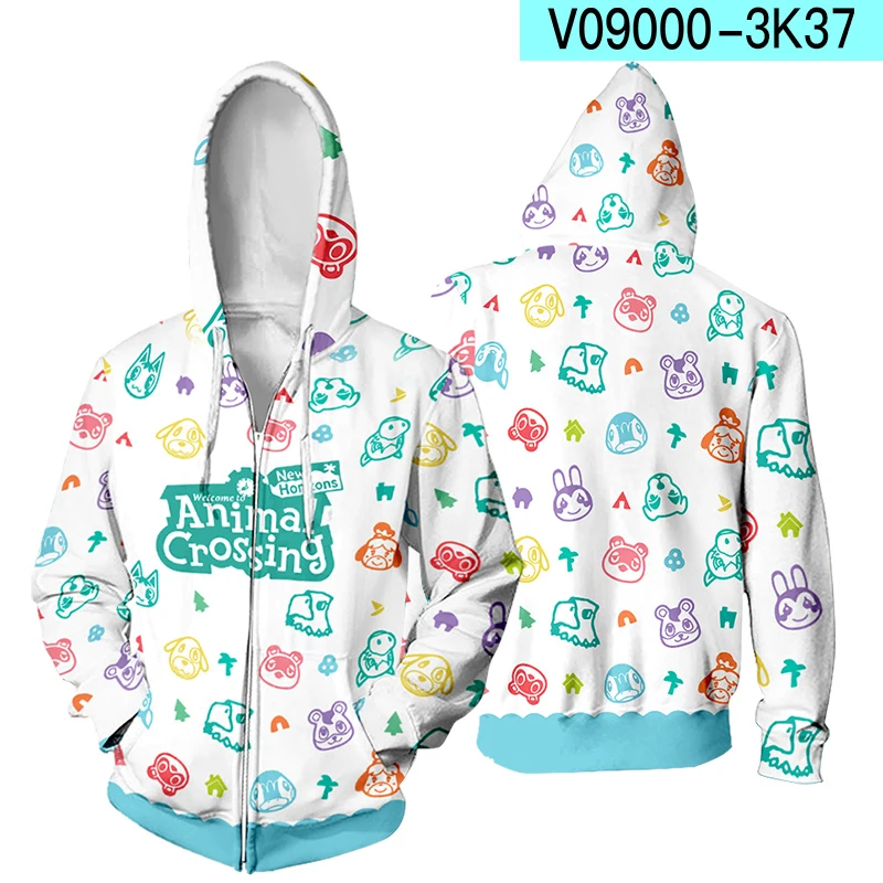 Sudadera con capucha de Animal Crossing para mujer/hombre/niño, ropa de calle de estilo de tendencia caliente, bonito juego caliente, 3D, Harajuku, novedad de 2020