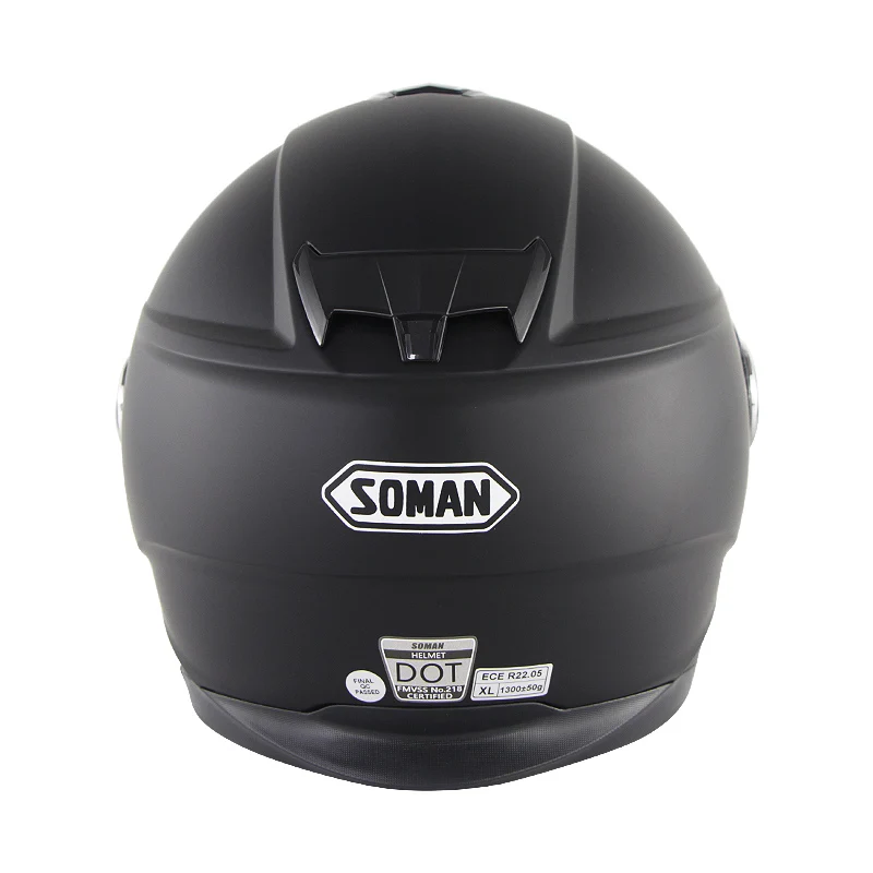 SOMAN 519 ECE открытый шлем женский мотоциклетный Halmet Capacete Moto Casco двойной козырек Ретро каск