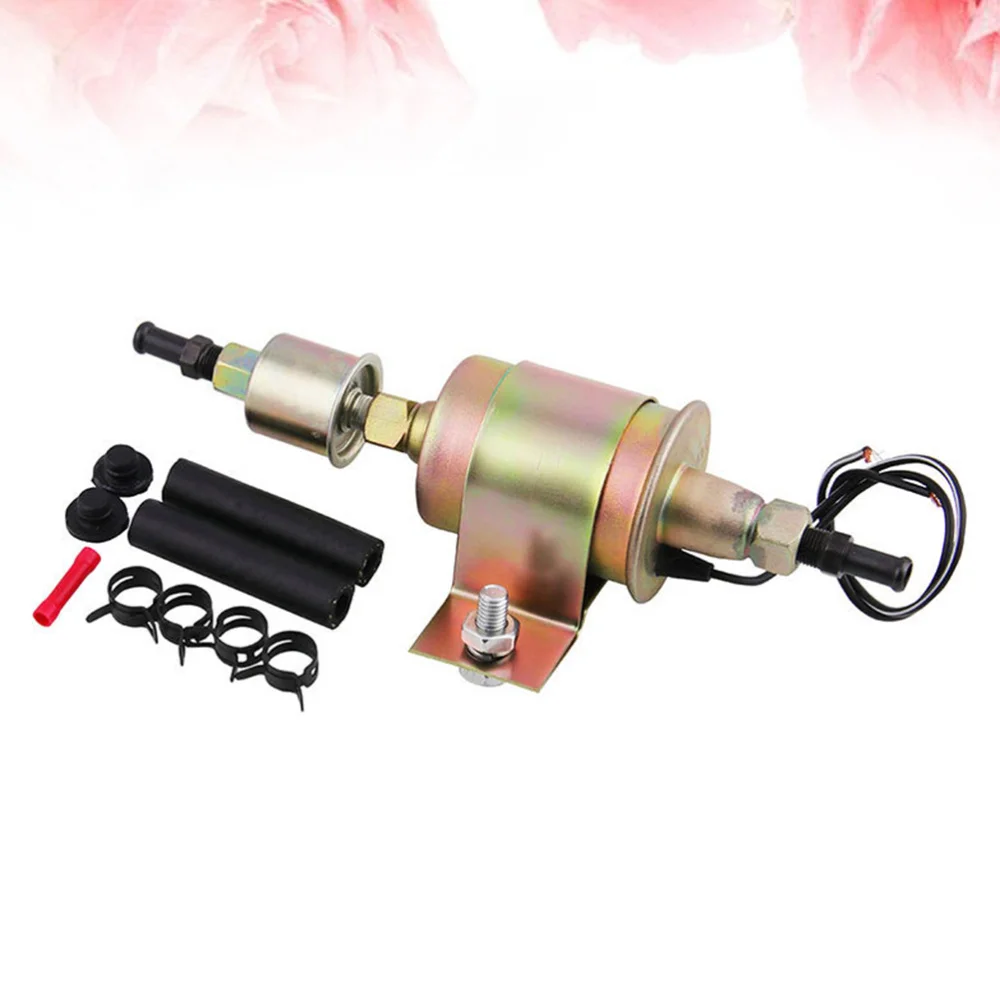 1 Set 12V Car Fuel Pump Electronic Universal Oil Burning Refitting Accessories Metal Petrol for Boats | Автомобили и мотоциклы