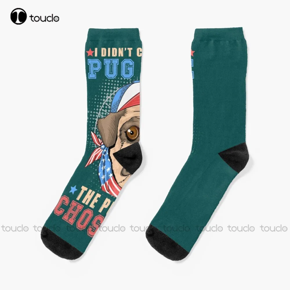 

Pug Life Socks Unisex Adult Teen Youth Socks Personalized Custom 360° Digital Print Hd High Quality Christmas Gift Funny Sock