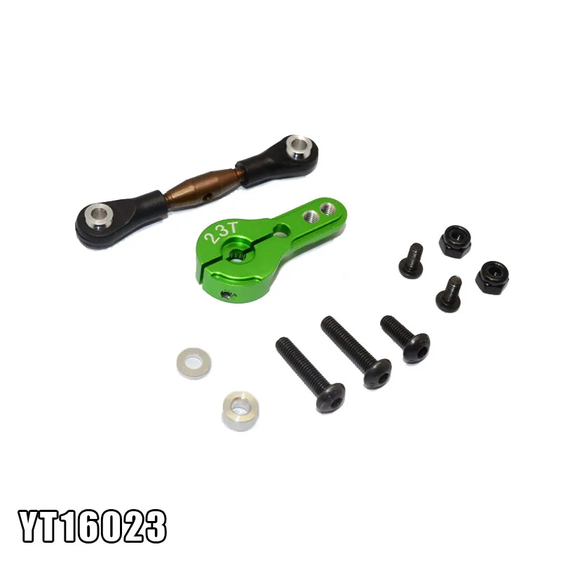 Axial Yeti 90026 23T Anti-Loosening Metal Steering Engine Arm Connected Adjustable Reverse Teeth S2 Pull Rod/Yt16023 | Игрушки и хобби