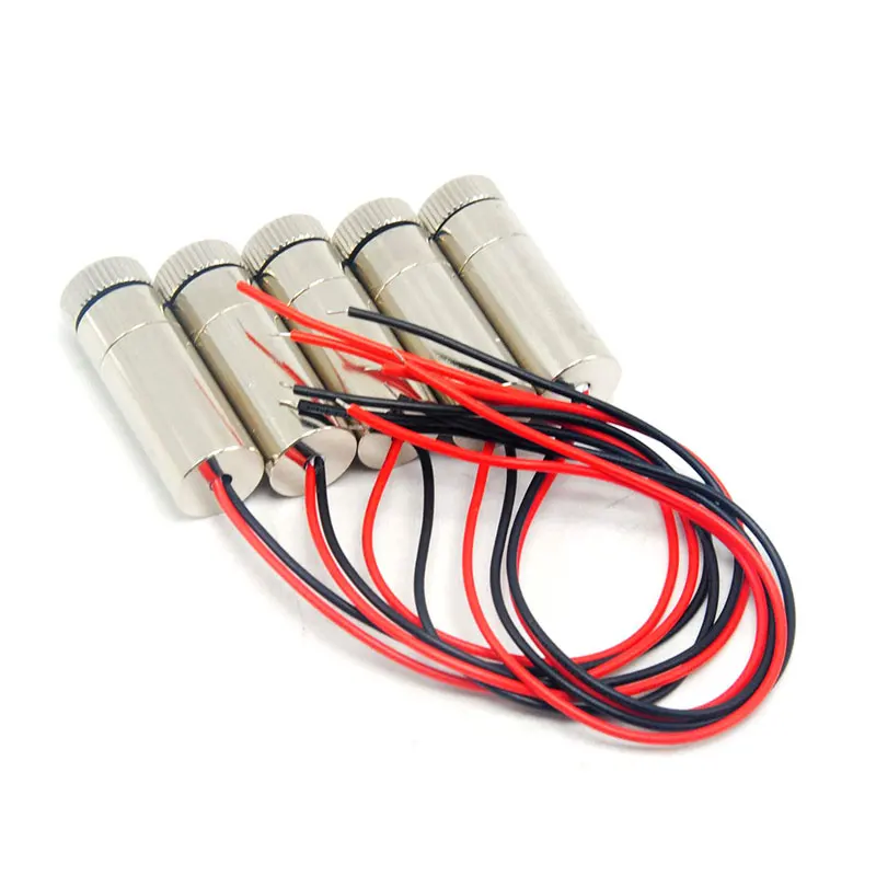 5Pcs 30Mw 980Nm Ir A Raggi Infrarossi Focusable Dot Modulo Diodo Laser 12X30Mm Dc3V-5