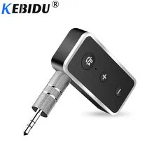Kebidu беспроводной Bluetooth 5,0 аудио ресивер стерео динамик Bluetooth адаптер для автомобиля комплект беспроводной Aux 3,5 мм разъем