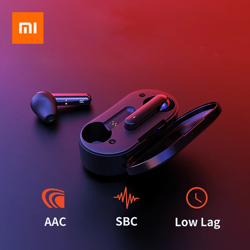 Xiaomi T3 TWS сенсорные беспроводные наушники Bluetooth V5.0 3D стерео наушники с двойным микрофоном и шумоподавлением