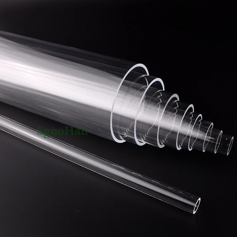 Recogwood Acrylrohr Transparent - 115mm Innendurchmesser Für Lampen & Wasserkühlsysteme