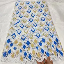 Швейцарские кружева ткань из Дубая Brode \ Coton африкен Tissu Dentelle в нигерийском стиле африканская кружевная ткань сухое кружево