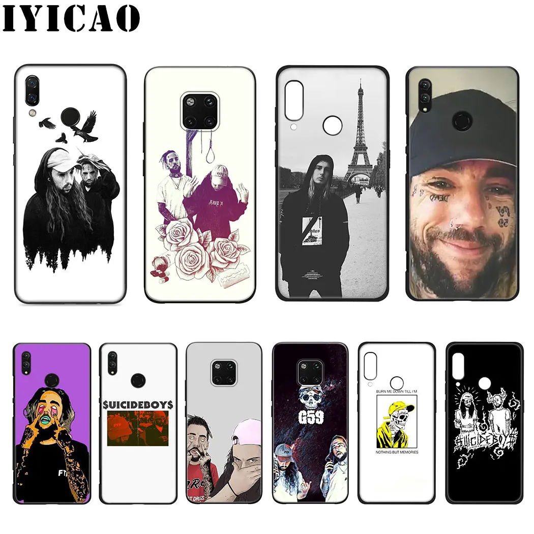 Мягкий силиконовый чехол Suicideboys FTP G59 для huawei mate 30 Pro Lite Y9 Prime P9 P8 |