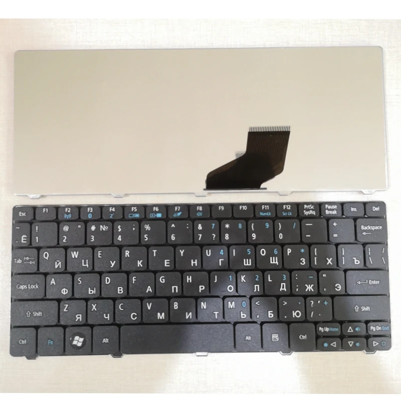 Русская клавиатура для Acer Emachines ZE6 ZE7 PAV70 PAV80 NAV50 350 eM350 NAV51 355 eM355 d256e aod256e NAV70 POVE6 RU