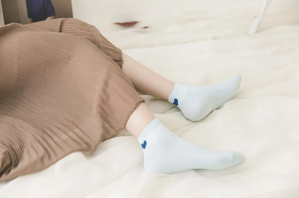 Весенние корейские хипстерские хлопковые носки с сердечками женские носки-башмачки женские короткие носки