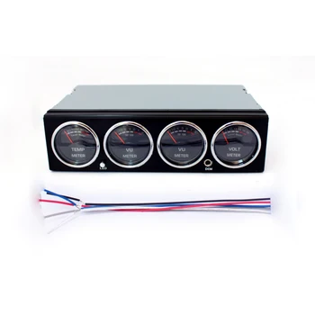 

LED Display Music Spectrum Analyzer Car Audio Car spectrum Analyzer Temperature Voltage Audio Display Level Meter