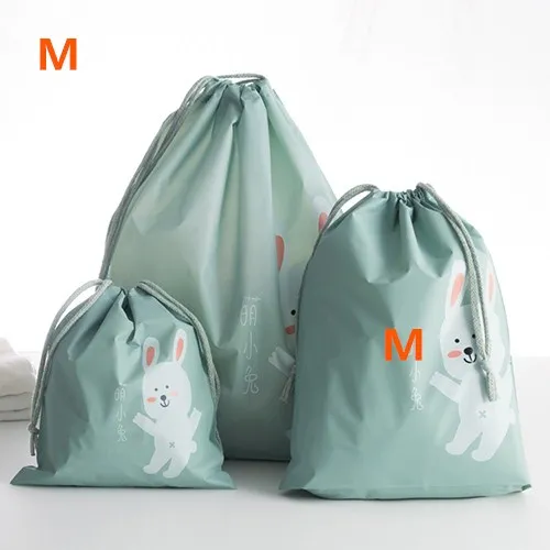 1 шт., 4 цвета, водонепроницаемые сумки для плавания, сумка для одежды, Спортивная дорожная сумка для хранения обуви, сумки на шнурках - Цвет: 7 M