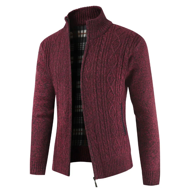 2019 Brand New Fashion Thick Sweaters Cardigan Coat Men Slim Fit Jumpers Knit Zipper Warm Winter Business Style Men Clothes 2019 Brand New Fashion Thick Sweaters Cardigan Coat Men Slim Fit Jumpers Knit Zipper Warm Winter Business Style Men Clothes