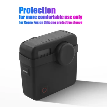 

GoPro fusion protective cover silicone cover for panoramic camera anti scratch and anti drop fusion lens cover
