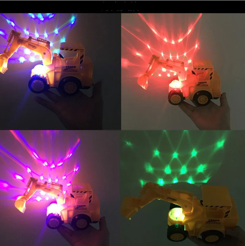 Детский Электрический игрушечный автомобиль универсальный симулятор экскаватор Музыка флэш экскаватор инженерный автомобиль детские