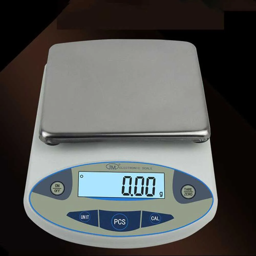 5 кг x 0,01 г лабораторные аналитические цифровые весы ювелирные изделия Электроника Саид, с ЖК-дисплеем датчик веса высокого качества