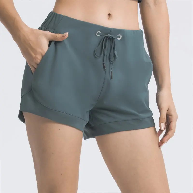 Nepoagym SPEEDUP New Women's Yoga Lounge Shorts Hiking Active Running Workout Shorts Comfy Travel Casual Shorts with Pockets