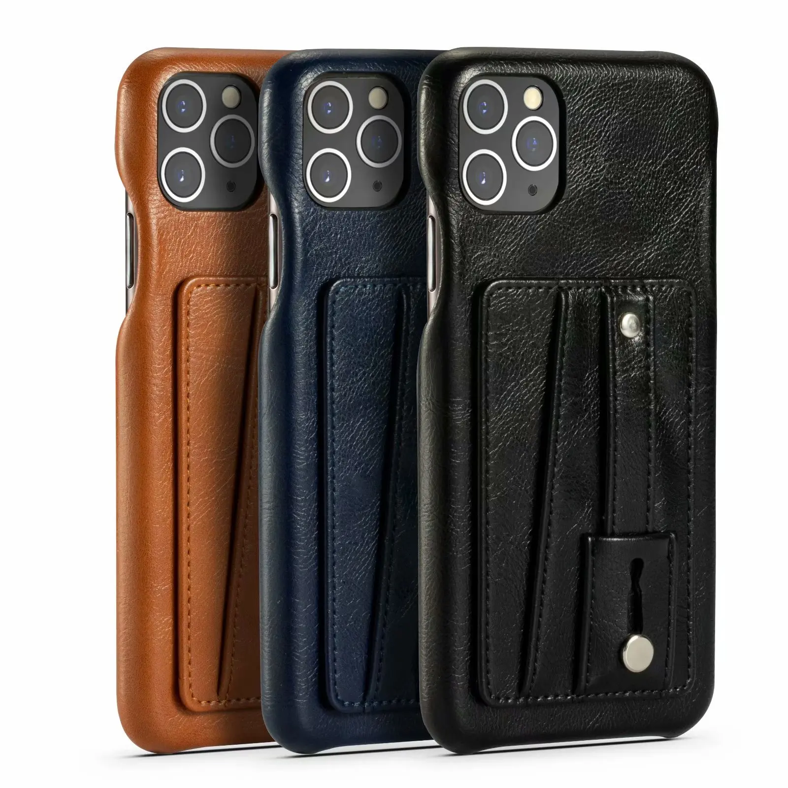 YXAYN Leather Card Bracket for iPhone  X XS XR XSMAX 7 8 plus  12 Mini 11 11Pro 11Promax phone back cover texture is very good
