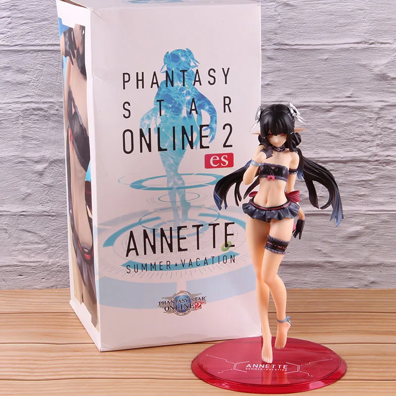Phantasy Star Online 2 Es Annette летние каникулы ПВХ фигурка Коллекционная модель игрушка подарок для девочек