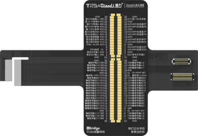 QianLi iBridge Тестовый Кабель для iPhone 6 6P 6S 6SP дисплей неисправности материнской платы и сенсорная Передняя камера Хвостовая заглушка ремонт задней камеры - Цвет: 6G Display and touch