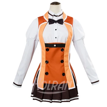 

Katana Maidens: Toji no Miko Cosplay Costume Kohagura Eren Cos shirt skirt vest tie suit uniform Sets