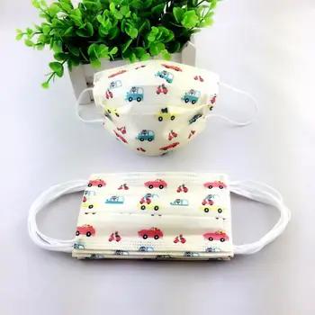 

Moledodo 10pcs/bag Children Anti Haze Mask Disposable Mouth mask Spunlace anti-dust Windproof Mouth-muffle Kids mask